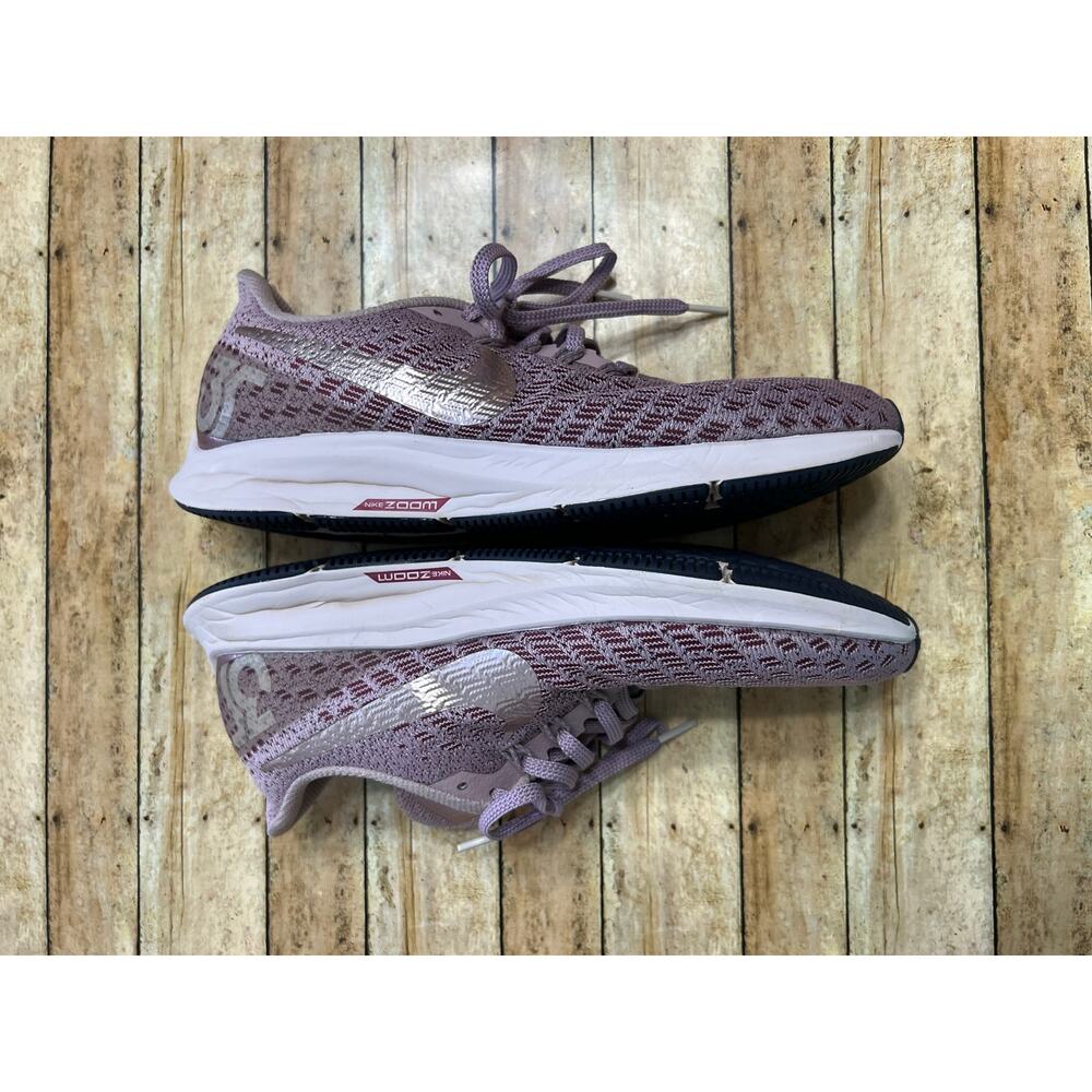 Nike Women's Nike Air Zoom Pegasus 35 Running Shoes Pink Rose Size 8 - Picture 9 of 11